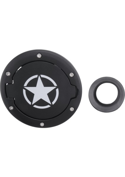 Gaz Tankı Kapağı Kapak Yakıt Deposu Kapağı 4 Kapılı 2 Kapılı 2007-2018 Jeep Wrangler Jk &amp Sınırsız Araba Aksesuarları (Yurt Dışından)