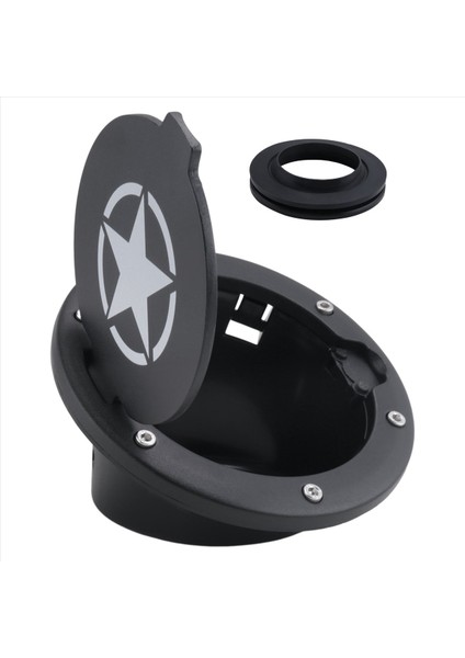 Gaz Tankı Kapağı Kapak Yakıt Deposu Kapağı 4 Kapılı 2 Kapılı 2007-2018 Jeep Wrangler Jk &amp Sınırsız Araba Aksesuarları (Yurt Dışından) modelleri