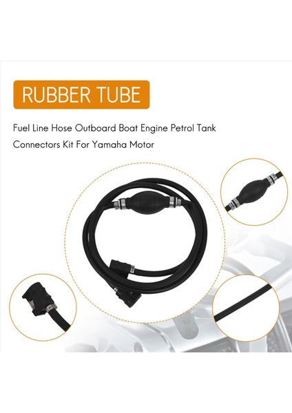 Yakıt Hattı Hortum Dışişli Tekne Motoru Yamaha Motor Için Petrol Tank Konektörleri Kiti (Yurt Dışından) fırsatları