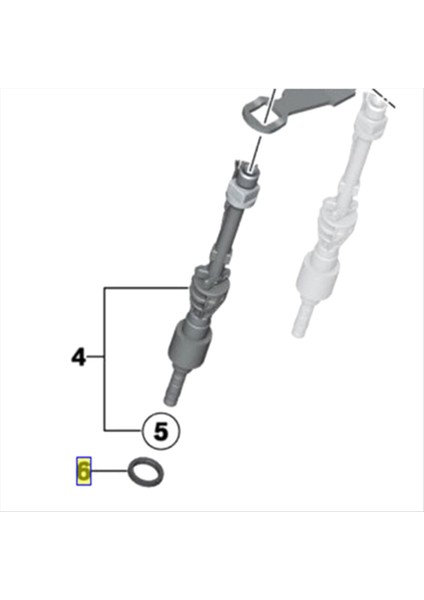 1pcs Araç Motoru Yakıt Enjektör Contası Yakıt Enjektör Sızdırmazlık Halkası 13537577649 Bmw N55 N20 Motor Aksesuarları Için (Yurt Dışından) modelleri