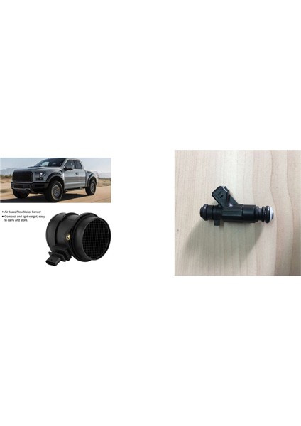 2 Set Araç Aksesuarları 1 Pcs Maf Mass Hava Akış Sensörü Ölçer ve 1 Set Yakıt Enjektörü (Yurt Dışından) modelleri