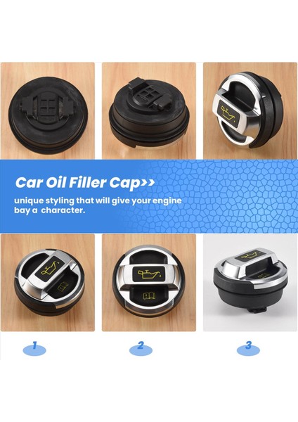 Audi-R8 A3 A4 A6 A8 Golf Passat 420103485B Için Araba Yağı Dolgu Kapağı Kapağı (Yurt Dışından) fırsatları