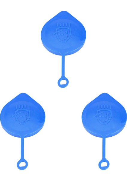 3x Araba Mavi Ön Cam Silecek Yıkama Sıvısı Rezervuar Tank Kapağı Civic Cr-V 38513SBO961 (Yurt Dışından)