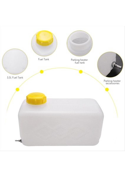 2pcs 5 5l Plastik Hava Parkı Isıtıcı Yakıt Deposu Benzinli Yağ Depolama Eberspacher Kamyon Karavanı Akaryakıt Yağı Benzin Tankı (Yurt Dışından) fırsatları