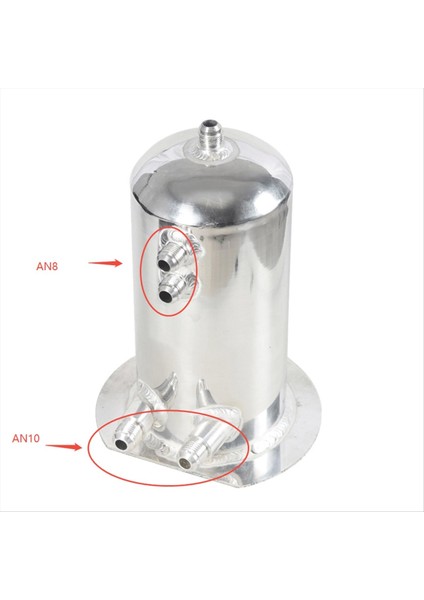Araba Universal 2 5l / 0 66 Galon Dome Yakıt Dalgalanma Tankı Turbo Tank An8 - AN10 Yağ Artabilir Arabı Modiye (Yurt Dışından) fiyatları