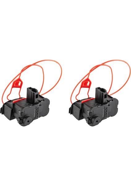 2x Yakıt Deposu Kapağı Kilit Aktüatör Motor 7P0810773F -Touareg Golf Cabriolet Koltuğu Leon Skoda Fabia Octavia (Yurt Dışından)
