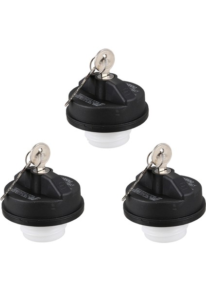 3x Yakıt Deposu Kapak Regüler Kilitleme Yakıt Kapağı Stant 10504 77300-47020 (Yurt Dışından)