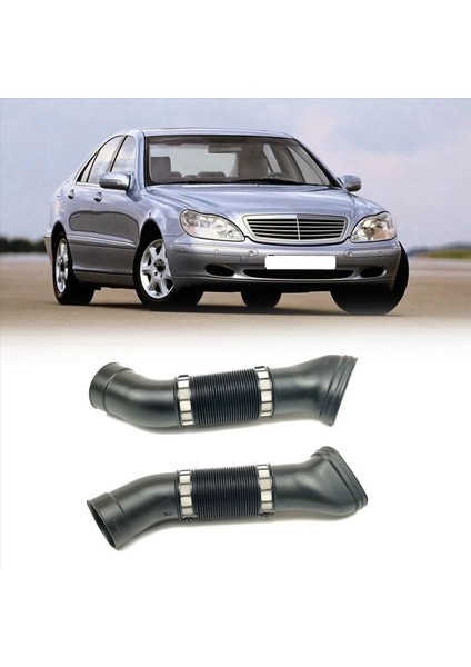 2x Araç Hava Emme Kanalı Hortumu Mercedes Benz W220 S280 S320 S350 1120943682 1120943782 (Yurt Dışından) indirimleri