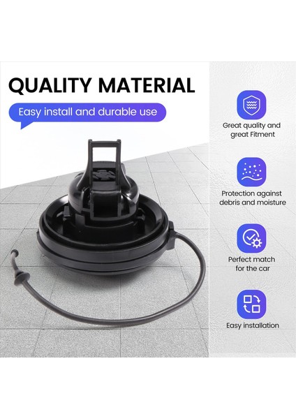 Citroen C3/c-Elysee/c5/c6/ds5 Peugeot 308/301/2008/508/RCZ 1508N7 9687552880 Için Araba Yakıt Deposu Iç Kapağı (Yurt Dışından) indirimleri