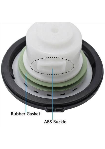 2x Yakıt Deposu Dolgu Kapağı Petrol Gaz 6G919030AD Ford Focus Mk2 2005-2012 (Yurt Dışından) modelleri