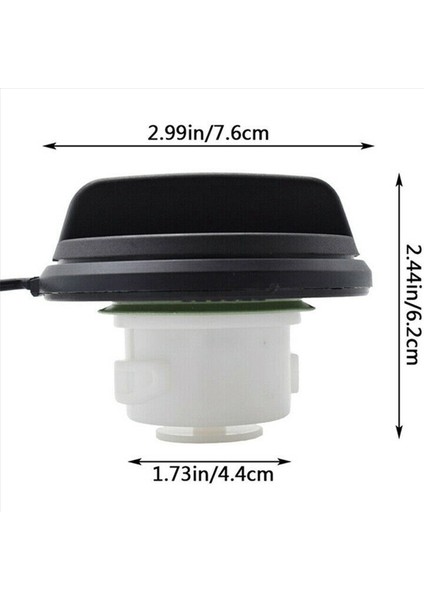 2x Yakıt Deposu Dolgu Kapağı Petrol Gaz 6G919030AD Ford Focus Mk2 2005-2012 (Yurt Dışından) fırsatları