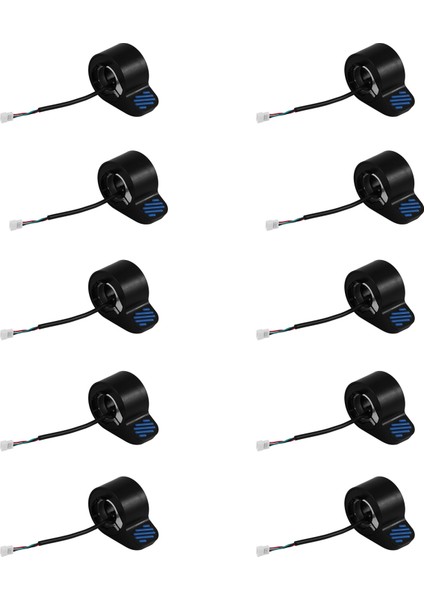 Es1 Electric Scooter Için 10X Thumb Gaz Kelebeği Hızlandırıcı Ninebot Es1/es2/es3/es4 Kickcooter Için Finger Grottle Katlanabilir (Yurt Dışından)