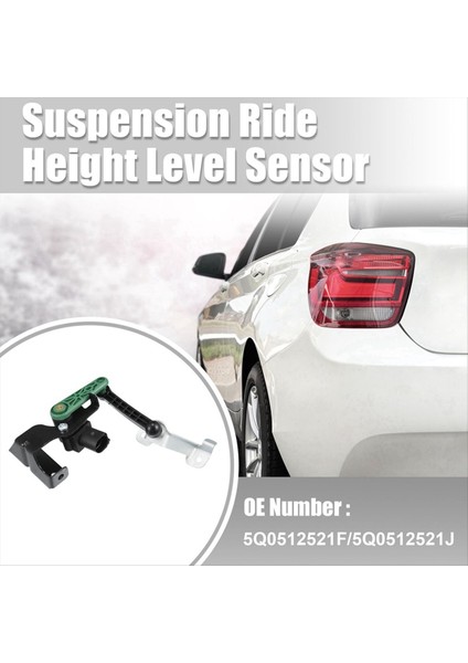 Audi A3 Tt Vw Gtı Golf E-Golf Için Araba Arka Sol Far Seviyesi Sensörü 5Q0512521J 5Q0512521G 5Q0512521F (Yurt Dışından) modelleri
