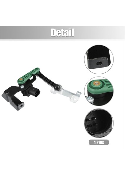 Audi A3 Tt Vw Gtı Golf E-Golf Için Araba Arka Sol Far Seviyesi Sensörü 5Q0512521J 5Q0512521G 5Q0512521F (Yurt Dışından) indirimleri