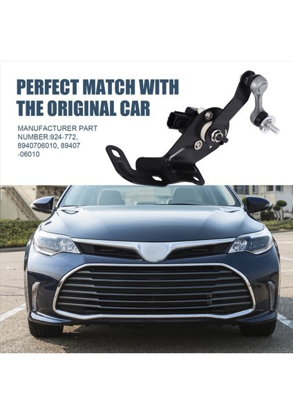 Toyota Avalon Camry 2012-2018 Için Sürüş Yüksekliği Far Seviyesi Sensörü Arka Sağ 89407-06010 (Yurt Dışından) indirimleri