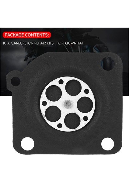 Walbro Wa Wt Serisi K10-WAT Rh Için 10 Set Karbüratör Karbonhidrat Onarım Kiti Conta Diyaframı (Yurt Dışından) fırsatları