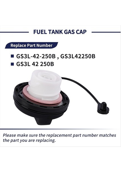 Araç Gazı Petrol Tank Kapağı Yakıt Deposu Kapağı GS3L-42-250B GS3L42250B Mazda 3 2010-2013 6 Cx-7 Cx-9 (Yurt Dışından) fırsatları