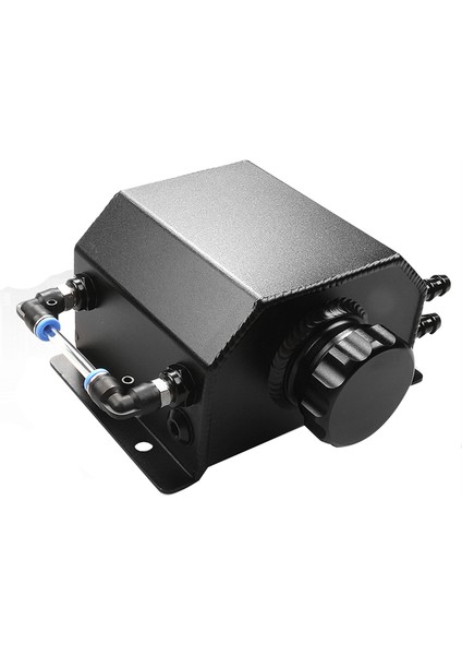 1l Evrensel Kare Taşma Tahmin Yağı Tahmin Deposu Yağ Depolama Tankı Otomatik Malzemeler Siyah (Yurt Dışından)