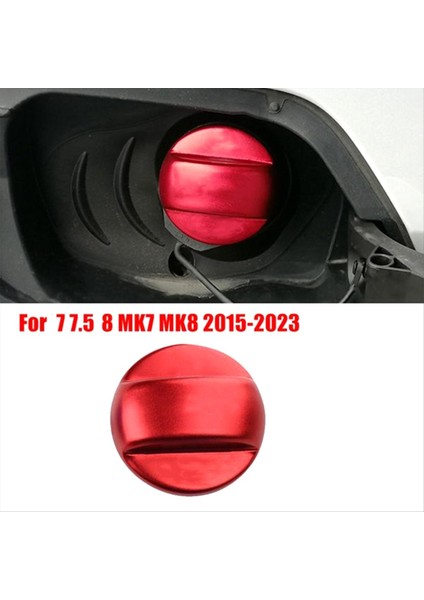Araba Alüminyum Alaşım Petro Dizel Yakıt Deposu Dolgu Kapağı Kaplama Vw Golf Için 7 7 5 8 Mk7 Mk8 2015-2023 Dolgu Kapağı Kırmızı (Yurt Dışından) fiyatları