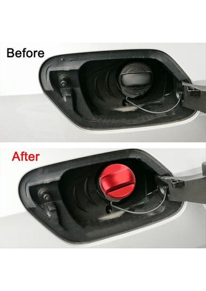 Araba Alüminyum Alaşım Petro Dizel Yakıt Deposu Dolgu Kapağı Kaplama Vw Golf Için 7 7 5 8 Mk7 Mk8 2015-2023 Dolgu Kapağı Kırmızı (Yurt Dışından) indirimleri