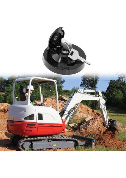 Takeuchi Excavator Track Loader Exkavatör Aksesuarları 15521-00500 Için 4 Tuşlu 2x Ekskavatör Yakıt Deposu Kapağı (Yurt Dışından) modelleri