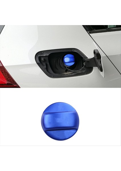 Araba Alüminyum Alaşım Petro Dizel Yakıt Deposu Dolgu Kapağı Kaplama Vw Golf 7 7 5 8 Mk7 Mk8 2015-2023 Dolgu Kapağı Mavi (Yurt Dışından) fırsatları