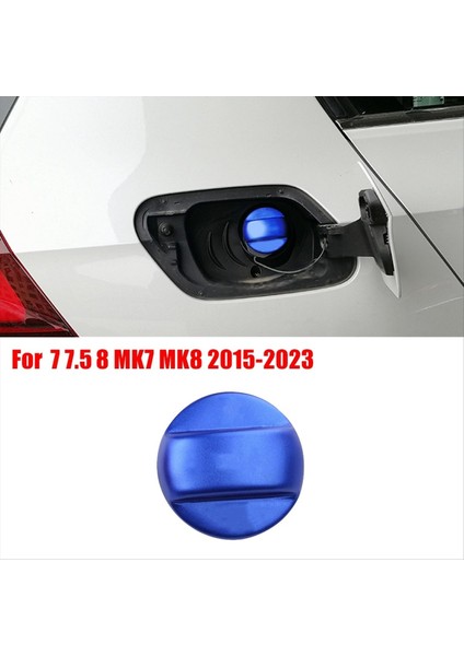 Araba Alüminyum Alaşım Petro Dizel Yakıt Deposu Dolgu Kapağı Kaplama Vw Golf 7 7 5 8 Mk7 Mk8 2015-2023 Dolgu Kapağı Mavi (Yurt Dışından) indirimleri