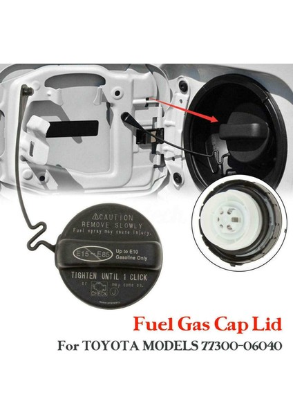 Toyota Corolla Tacoma Için Araç Yakıt Değişim Gaz Kapak Kapak Totether Lexus Gs Ls 77300-06040 77300-52040 (Yurt Dışından) fiyatları