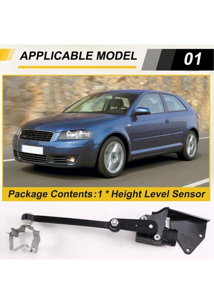 4B0907503B Araba Far Seviyesi Aralık Kontrol Sensörü Yükseklik Seviye Sensörü Vw Passat 3b Golf Mk4 Bora Beetle Audi A6 A4 (Yurt Dışından) fırsatları