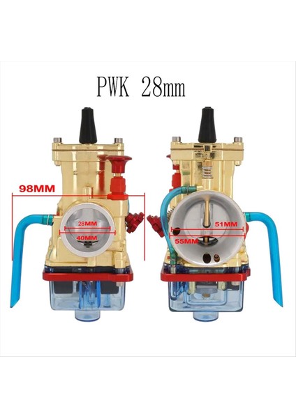 Pwk 28MM 2t 4t Keihin Mikuni Yamaha Suzuki Honda 75CC-250CC Için Evrensel Karbüratör Carburador (Yurt Dışından) fırsatları