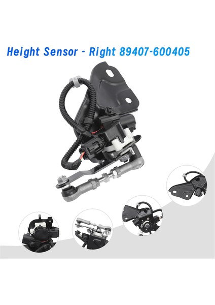 Toyota Land Cruiser Için Arka Sağ Yükseklik Seviye Sensörü 89407-60040 Lexus GX460 Vücut Kontrol Sensörü Braketi 89407-60030 (Yurt Dışından) fiyatları