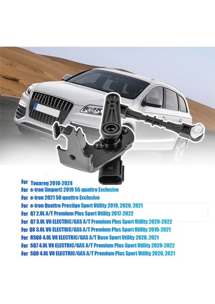 4M0941285C Touareg Için Sol Vücu Yüksek Far Seviyesi Sensörü 18-24 Audi Q7 Q8 Sq7 E-Tron Sportback 4M0941285D (Yurt Dışından) fiyatları