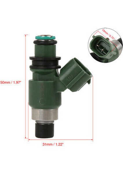 Honda CRF450R Yakıt Enjektörleri Için 2x Yeni Yakıt Enjektörü 16450-HN8-A61 16450HN8A61 (Yurt Dışından) fırsatları