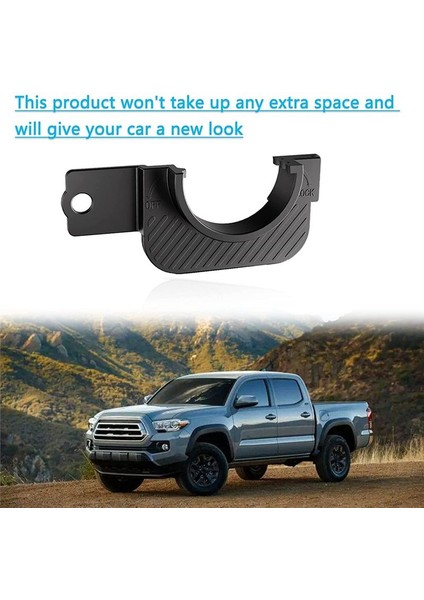 2016-2022 Toyota Tacoma Için Araba Gaz Kapağı Tutucu 3 Gen Yakıt Kapağı Tutucu Aksesuarları Siyah (Yurt Dışından) modelleri