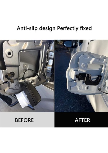 2016-2022 Toyota Tacoma Için Araba Gaz Kapağı Tutucu 3 Gen Yakıt Kapağı Tutucu Aksesuarları Siyah (Yurt Dışından) indirimleri