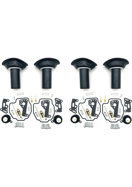 Yamaha Virago Için 4x Karbüratör Onarım Kiti XV535 1990-2001 Xv 535 Piston Diyaframı (Yurt Dışından) fiyatları