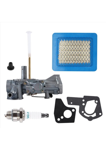 498298 Karbüratör 491588S 491588 Briggs-Stratton Için Hava Filtresi 692784 495951 490533 495426 Buji Conta ile Karbonhidrat Karbonhidrat (Yurt Dışından)