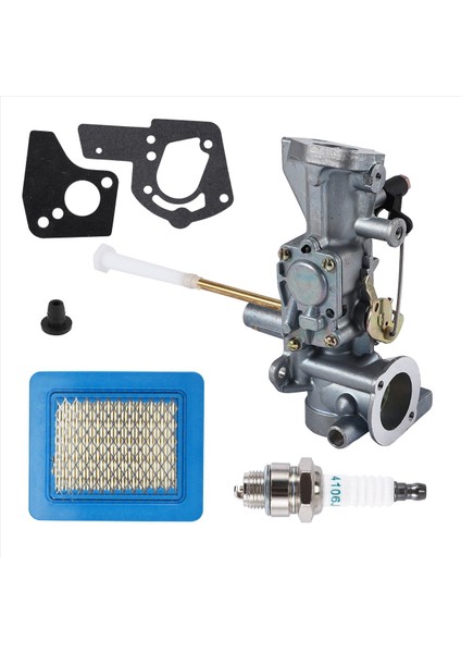 498298 Karbüratör 491588S 491588 Briggs-Stratton Için Hava Filtresi 692784 495951 490533 495426 Buji Conta ile Karbonhidrat Karbonhidrat (Yurt Dışından) indirimleri