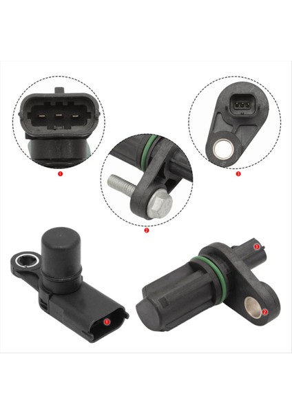 Eksantrik Mili Konum Sensörü Krank Mili Konum Sensörü 5S12213 12615371 Chevrolet Enclave Için 12615626 2010-2017 Buick (Yurt Dışından) fırsatları