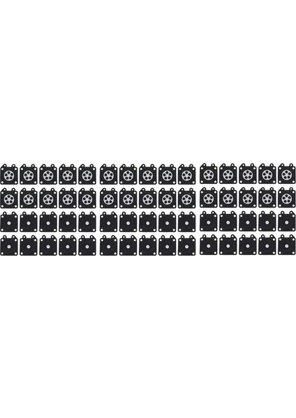 60PCS 2500 3800 4500 5200 5800 Chainsaw Karbüratör Onarım Parçaları Ölçüm Diyaframı Contaları (Yurt Dışından)