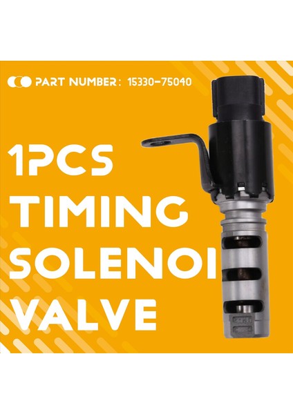 15330-75040 Vvt Yağ Kontrolü Değişken Zamanlama Toyota Tacoma Için Solenoid Valf 2 7l 2016-2021 Araç Aksesuarları 1533075040 (Yurt Dışından) fırsatları
