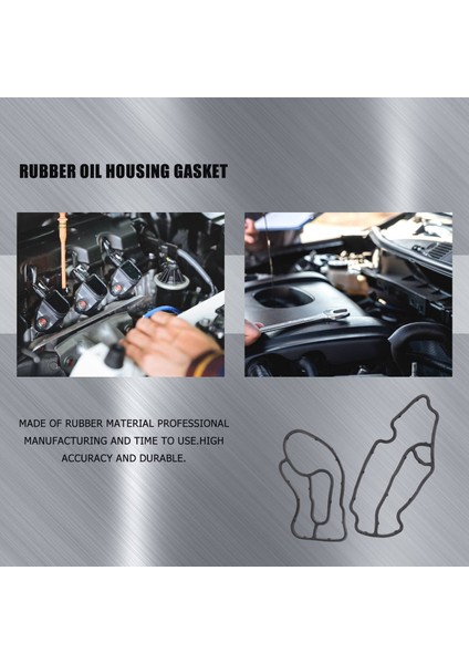 2pcs Siyah Kauçuk Yağ Filtresi Gövde Conta Mercedes Benz ML320 ML350 R320 Dodge Sprinter 6421840080 6421801410 (Yurt Dışından) fiyatları