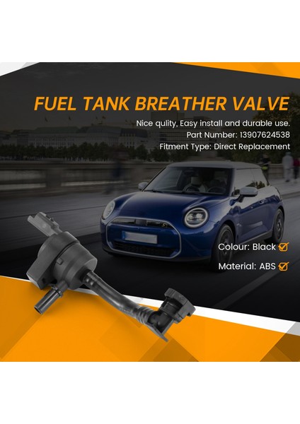 13907624538 Bmw Mini Cooper Için Yakıt Deposu Havalandırma Valfi Bir R55 R56 N12 N16 (Yurt Dışından) indirimleri