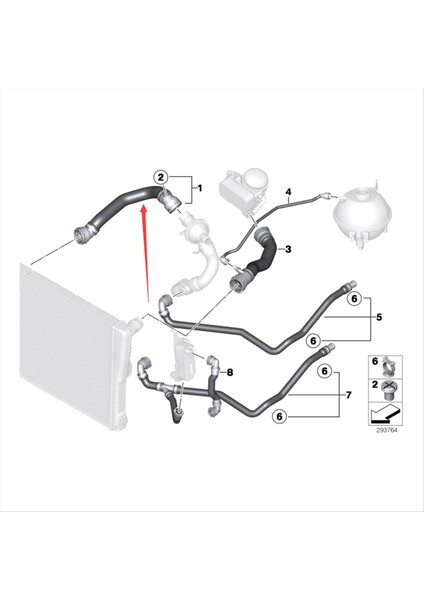Soğutucu Boru Termostat Su Deposu Hortum Bmw N20 X3 X4 F25 F26 17127639213 17127601856 17127646156 (Yurt Dışından) indirimleri