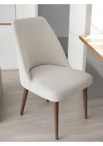 Sandalye Kılıfı Büyük Oval Likralı Yıkanabilir Streç Lastikli Bambu Sandalye Örtüsü 1 Adet fiyatları