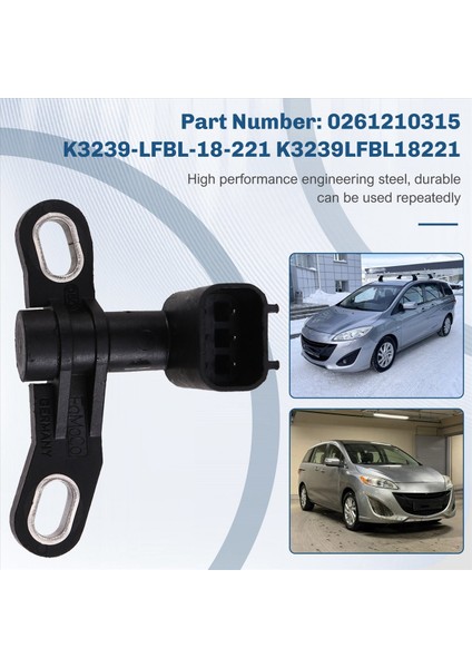 Araba Krank Mili Konum Sensörü 0261210315 K3239-LFBL-18-221 K3239LFBL18221 Mazda 5 Iı Cw 2 0 Mzr Bj 2015 (Yurt Dışından) indirimleri