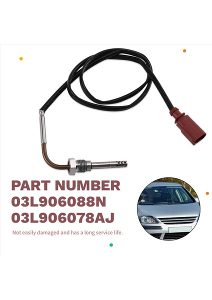 03L906088N 03L906088AJ 27320003 Egzoz Gaz Sıcaklık Sensörü Audi A3 8p1 Tt Vw Golf Passat Koltuğu (Yurt Dışından) indirimleri