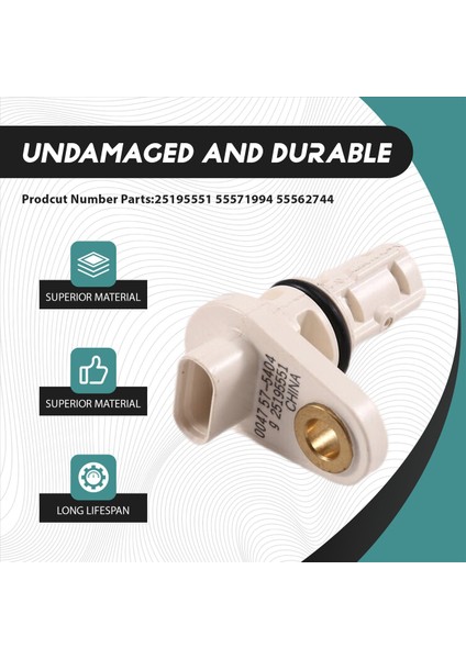 Araba Motor Krank Mili Konum Sensörü 25195551 55571994 555562744 Opel Astra J Meriiva B Zafira Corsa 2012-2019 (Yurt Dışından) fırsatları