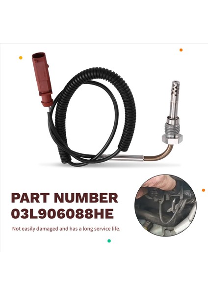 03L906088HE Egt Sensörü Audi Koltuğu Skoda Vw Için Egzoz Gaz Sıcaklık Sensörü (Yurt Dışından) indirimleri