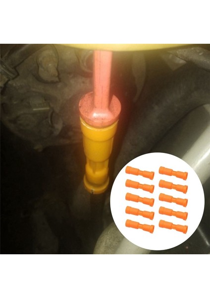 10PCS Motor Yağı Dip Çubuğu Huni Tüp Tutucusu 050103663 Golf Için Jetta Cabrio Passat Audi A4 Araba Dip Çubuğu Base Kılıf (Yurt Dışından) fiyatları